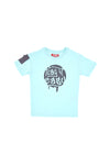 Pitt Kids PT-KT-7018 Hellblaues T-Shirt mit Tasche
