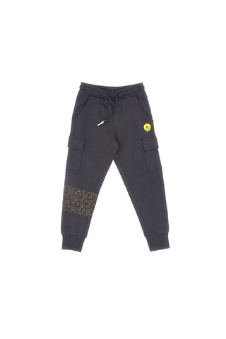 Schwarze Hose mit Lächeln Pitt Kids PT-KP-7020