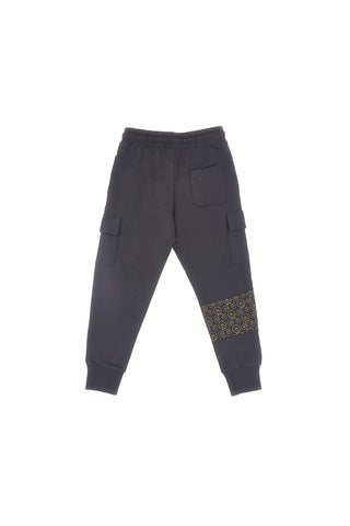 Pantaloni Neri Con Smile Pitt Kids PT-K-P-7020