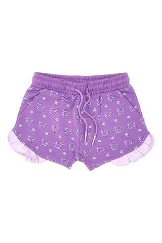 Pitt Kids PT-K-SH-7027 Lila Baumwollshorts