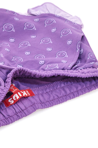 Pantaloncini Viola In Cotone Pitt Kids PT-K-SH-7027