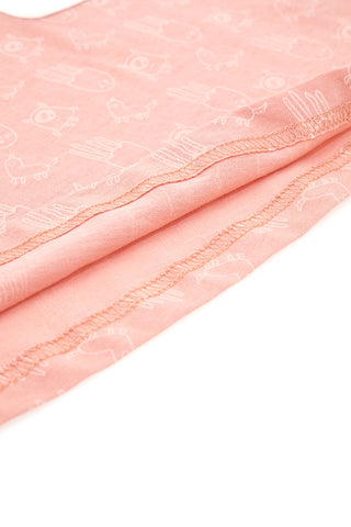 Canotta Con Taschino Rosa Pitt Kids PT-K-T-7033