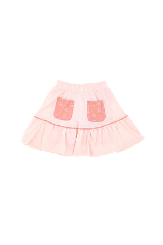 Rosa Hosenrock mit Taschen Pitt Kids PT-K-SK-7035