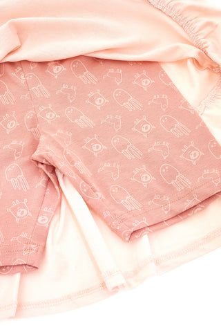 Rosa Hosenrock mit Taschen Pitt Kids PT-K-SK-7035