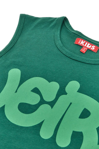 Grün bedrucktes ärmelloses Pitt Kids PT-KT-7038