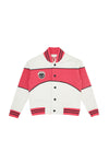 Felpa varsity bicolor con interno felpato Pitt Kids PT-KF-8006