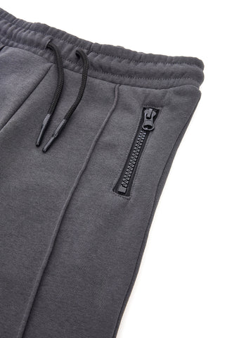 Pantaloni grigi felpati con stampa grafica Pitt Kids PT-KP-8009