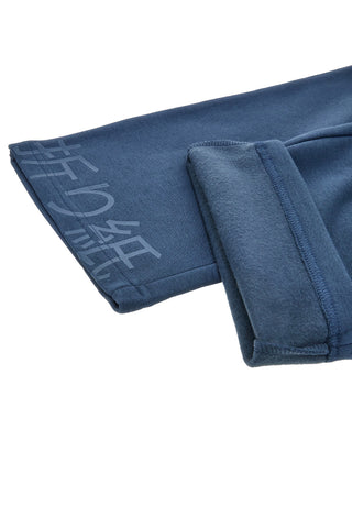 Pantaloni ampi blu con stampa origami Pitt Kids PT-KP-8014