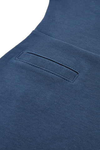 Abito blu con ricamo origami Pitt Kids PT-KD-8016