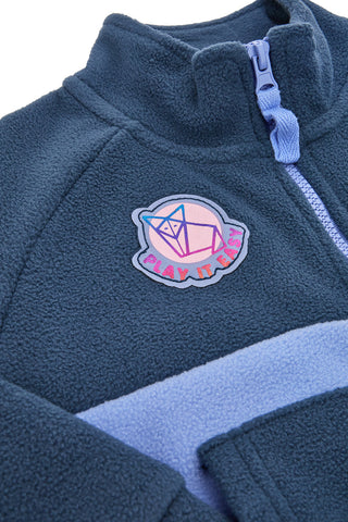 Felpa bicolor in pile morbido Pitt Kids PT-KF-8017