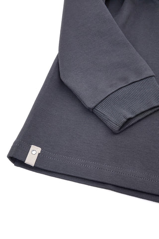 Abito grigio con stampa dorata Pitt Kids PT-K-8021