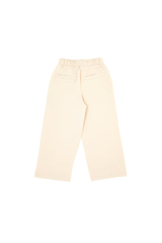 Pantaloni beige ampi con borchiette laterali Pitt Kids PT-KP-8022