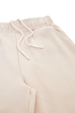 Pantaloni beige ampi con borchiette laterali Pitt Kids PT-KP-8022