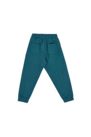 Pantaloni verdi felpati con stampe grafiche Pitt Kids PT-KP-8024