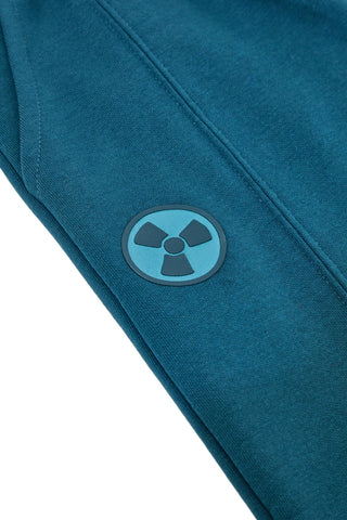 Pantaloni verdi felpati con stampe grafiche Pitt Kids PT-KP-8024