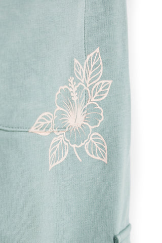 Grüne Hose mit Cargotaschen Pitt Kinder PT-G-F-9005