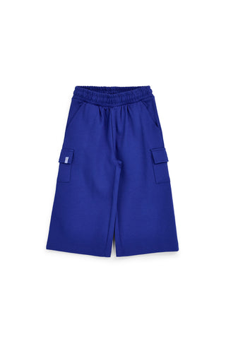 Blaue Hose mit Cargotaschen Pitt Kinder PT-G-F-9014