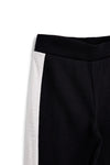 Schwarze Hose mit Seitenband Pitt Kinder PT-G-F-9038