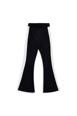 Schwarze Hose mit Seitenband Pitt Kinder PT-G-F-9038