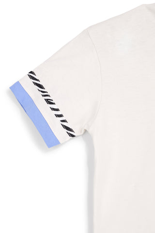 Weißes T-Shirt mit Wild Girl Pitt Kinderaufdruck PT-G-T-9042