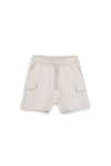 Beige Shorts mit Cargotaschen Pitt Kinder PT-B-S-9008