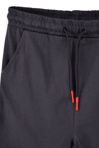 Completo t-shirt + pantaloni rosso e nero Pitt kids Pt-b-se-9028