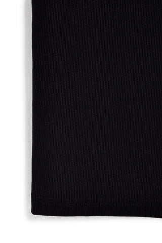 Schwarzes Tank-Top mit Frontprint Pitt Kinder PT-B-T-9026