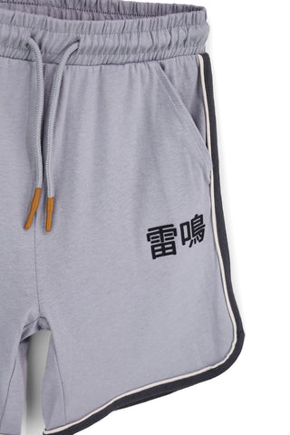 Completo grigio con t-shirt e shorts Pitt kids PT-B-SE-9029