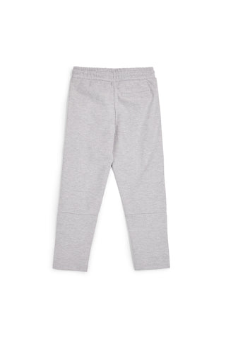 Pitt Kinder Hose grau mit Kordelzug und Reißverschluss Pt-b-p-9054