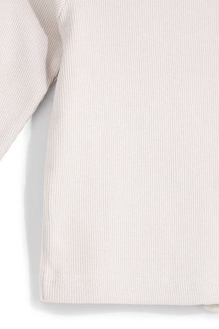 Cardigan beige in cotone con bottoni Pitt kids Pt-g-f-9055