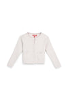 Cardigan beige in cotone con bottoni Pitt kids Pt-g-f-9055