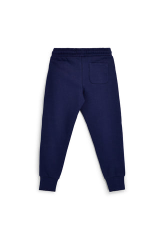 Pantaloni blu con interno felpato Pitt kids PTBP2611