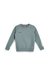 Grau-grünes Sweatshirt mit Fleecefutter von Pitt Kids, Modell PTBF2615