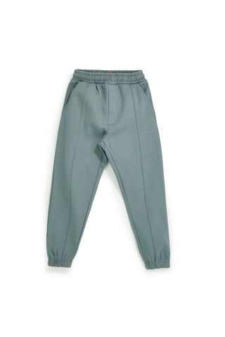 Grau-grüne Hose mit Fleecefutter von Pitt Kids, Art.-Nr. PTBP2616