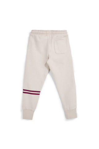 Pantaloni beige con interno felpato Pitt kids PTGP2628
