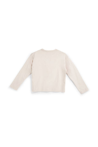 Beiges Baumwoll-Pullover von Pitt Kids PTGT2642