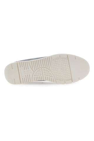 Mocassini Azzurri Con Tomaia Traforata e Fibbia Decorativa MIO TEMPO MINA1210