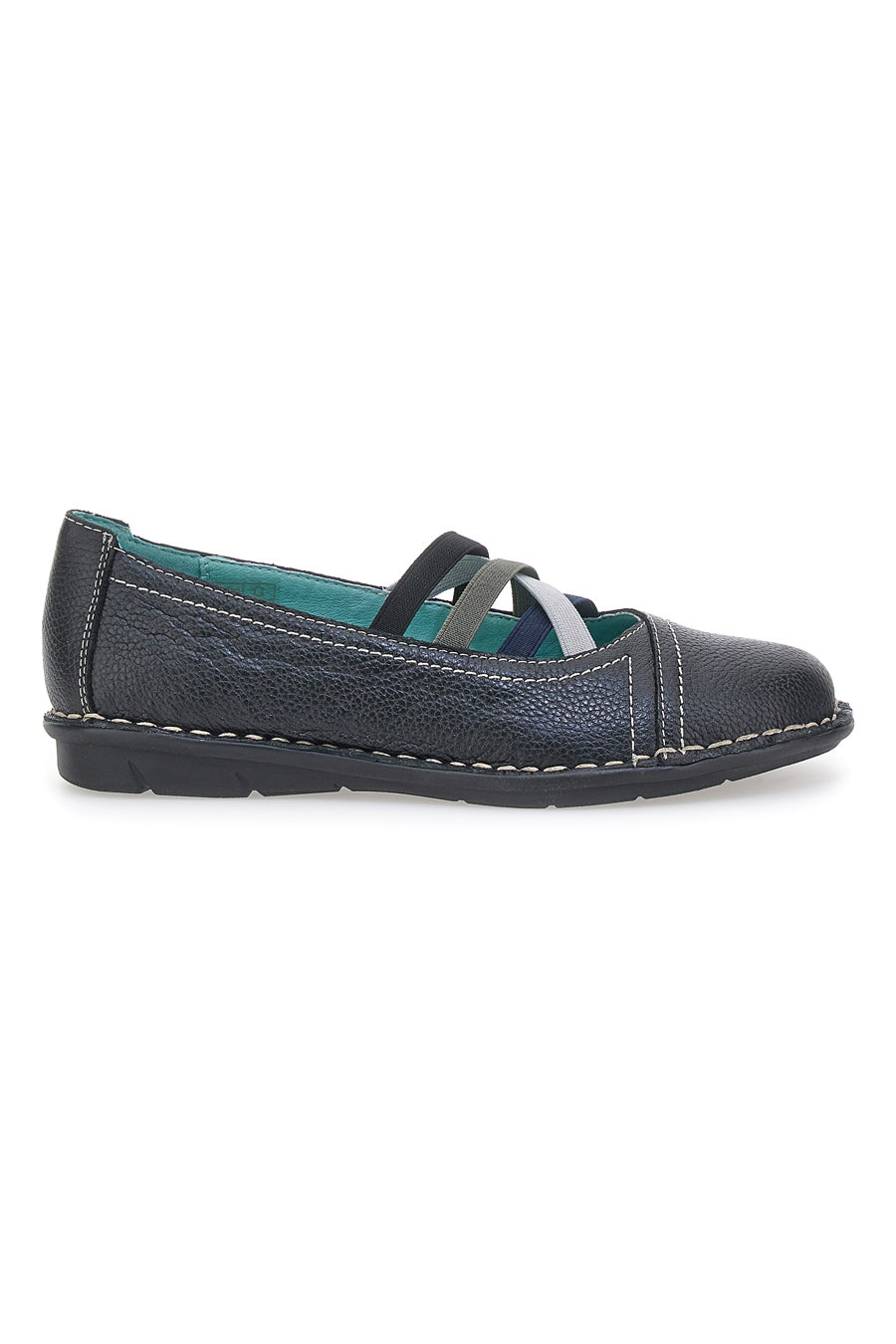 Ballerine Nere Con Elastici Prima Riga 19496FRUIT da Donna | Pittarello