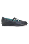 Ballerine Nere Con Elastici Prima Riga 19496FRUIT