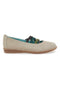 Beige Ballerinas mit Gummizug Prima Riga 19840FRUIT