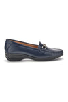 Mocassini blu in vera pelle Pittarello Focus 8135