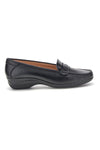 Mocassini neri in vera pelle Pittarello Focus 8160
