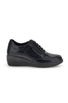 Sneakers Nero con Lacci e Zip Plocadi MINA1701