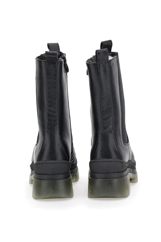 Dame Rose 034 Schwarzer Chelsea-Stiefel