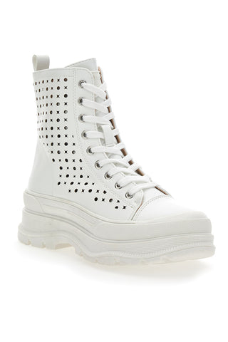 Pushy Wamp 782 Weißer Stiefel