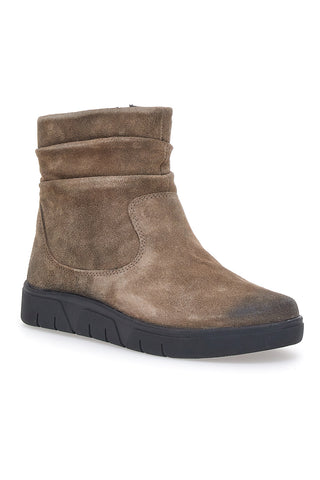 Stivaletti in Pelle Tortora Me & Me 17801