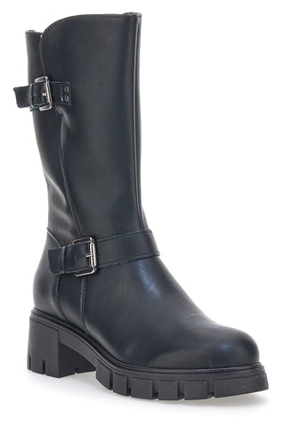 Bikers Café Cost 3006 Schwarze Stiefeletten