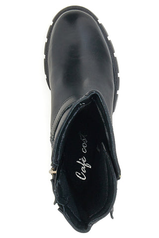 Bikers Café Cost 3006 Schwarze Stiefeletten