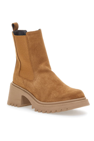 Pittarello Wildleder Chelsea Boots 169 Braun