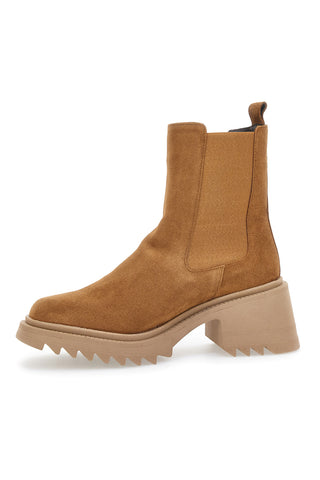 Pittarello Wildleder Chelsea Boots 169 Braun